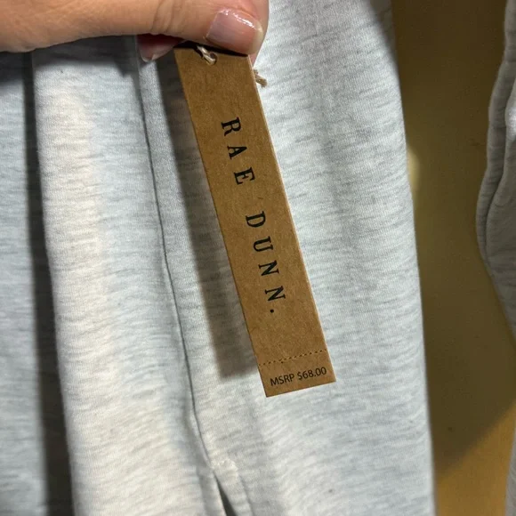 Rae Dunn Jingle Bells cozy socks and sweatshirt, size Large - Picture 11 of 12